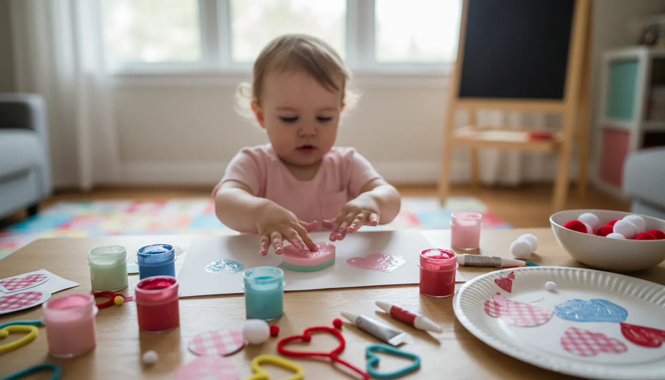 12 Creative Toddler Valentine Craft Activities | I'm the Chef Too