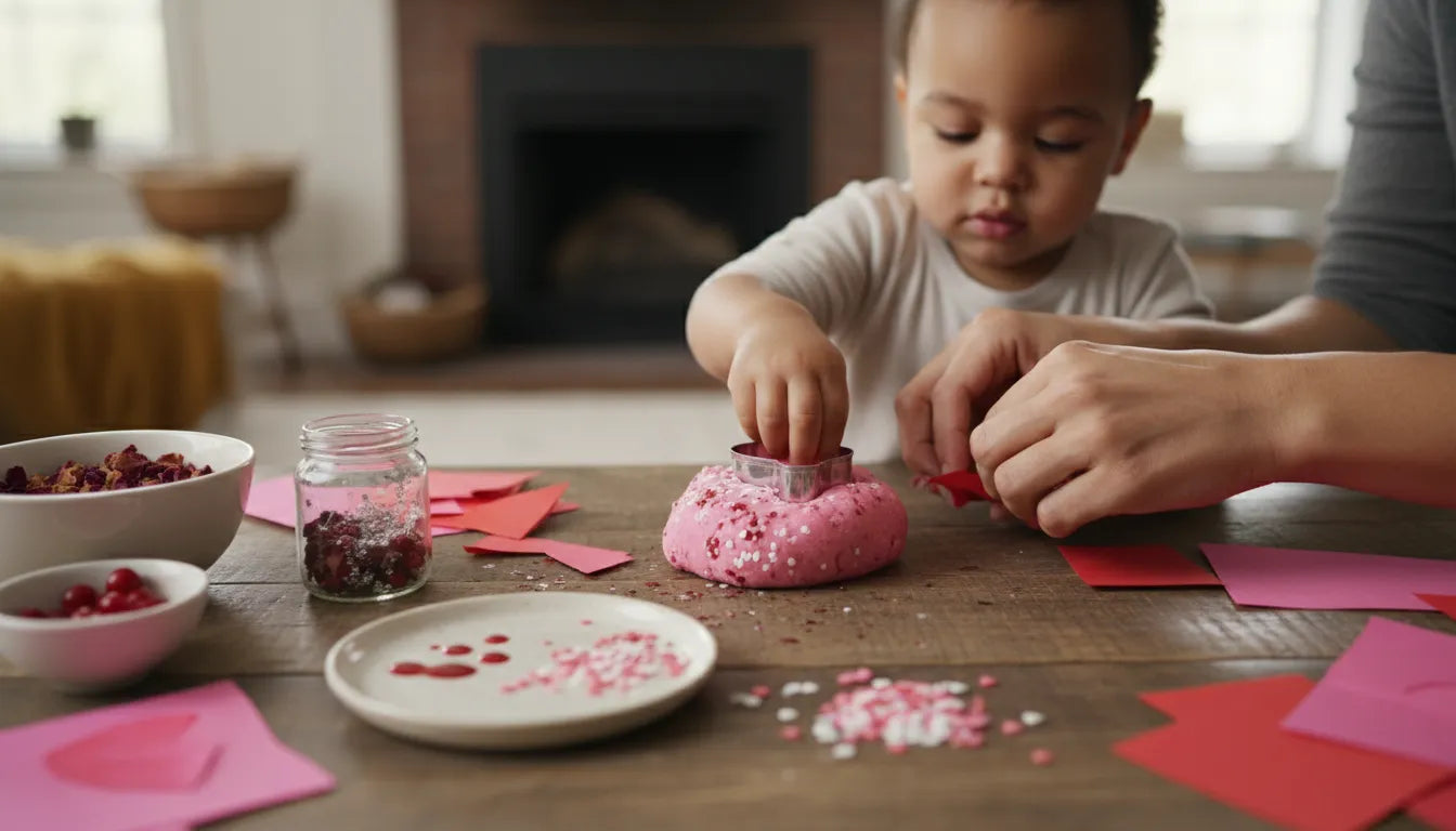 25 Creative Valentines Day Toddler Activities for Home | I'm the Chef Too