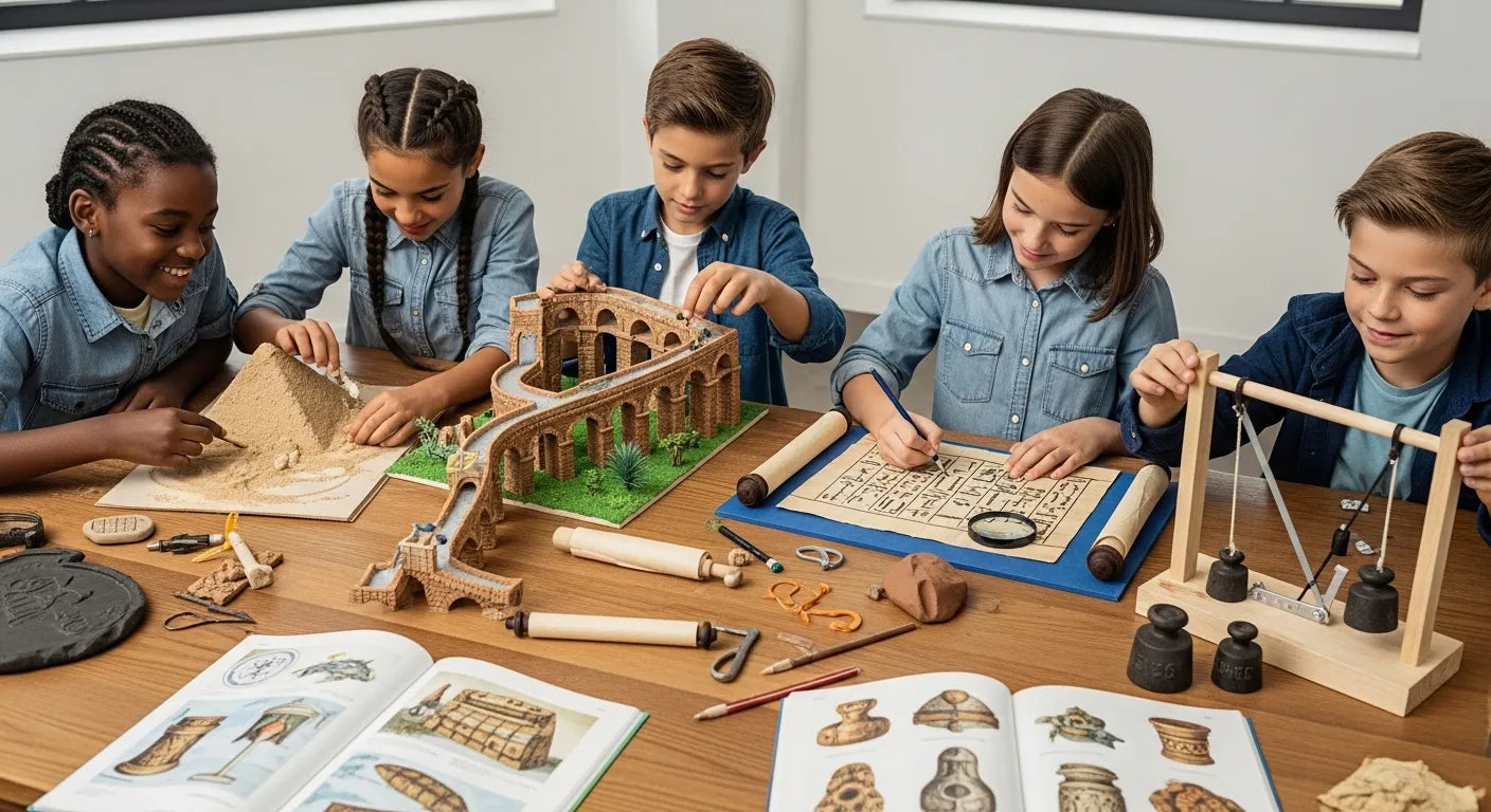 Ancient Civilizations STEM Projects: Hands-On History for Kids | I'm ...