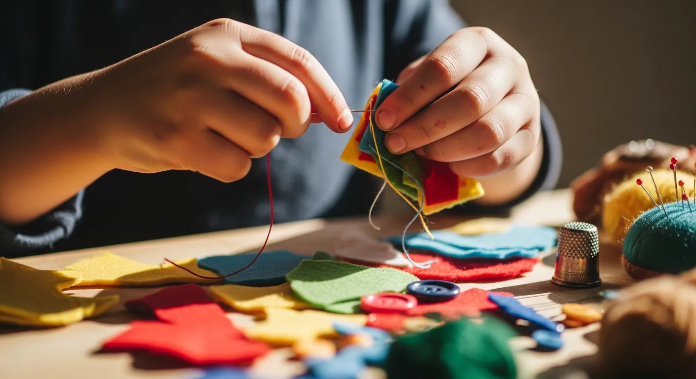 10 Fun & Easy Beginner Hand Sewing Projects for Kids