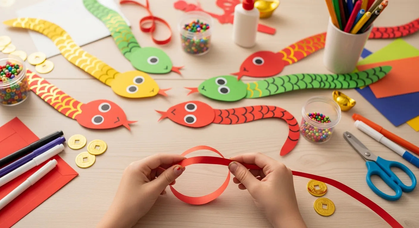 coiled snake template