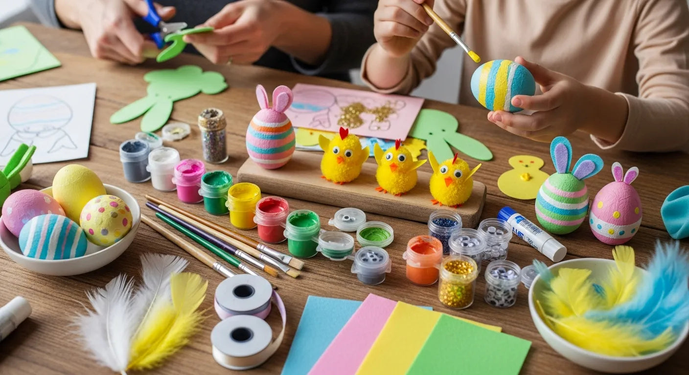 Creative DIY Easter Crafts for Kids \u0026 Family Fun | I'm the Chef Too, image size:1408x768