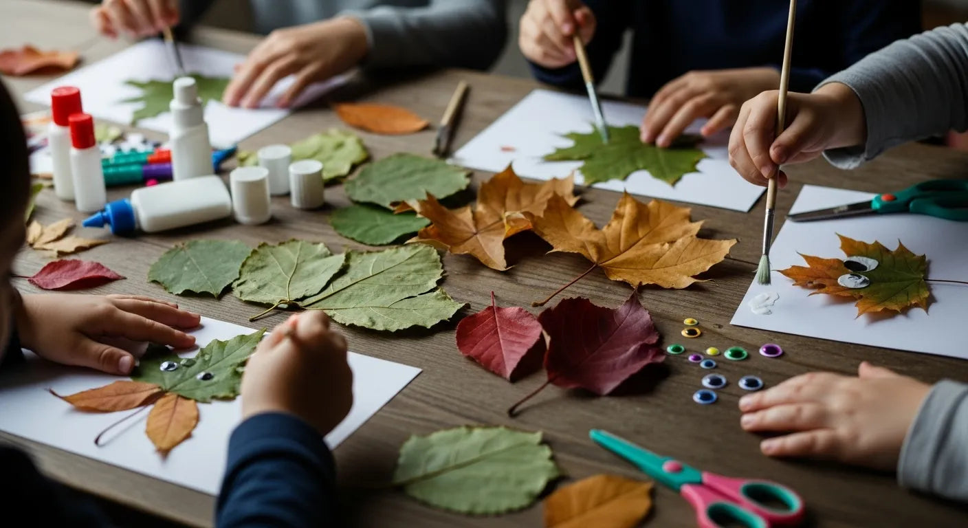 Creative Leaf Crafts for Kids: Fun STEM & Art Activities