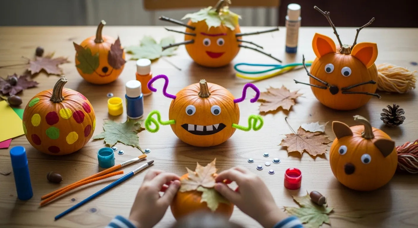 Creative Pumpkin Crafts for Kids This Fall | I'm the Chef Too