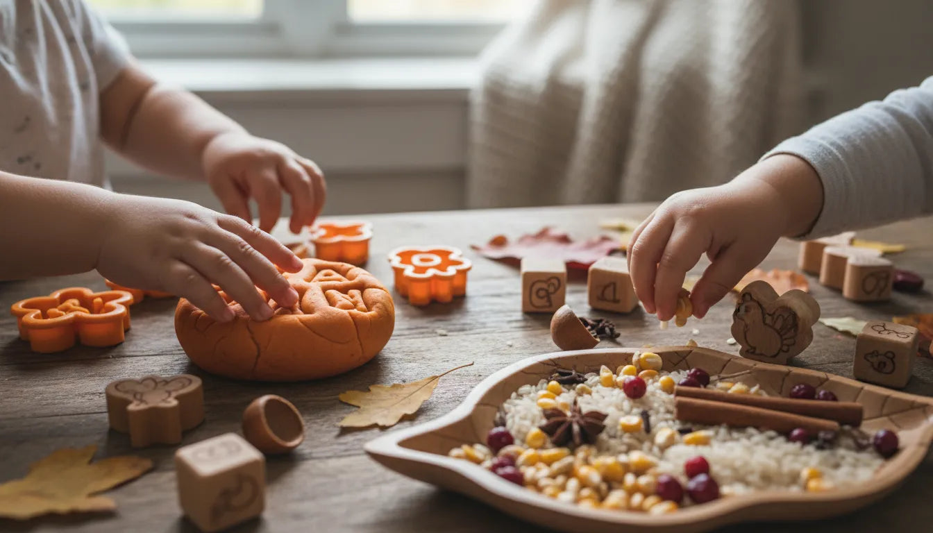 Creative Thanksgiving Toddler Learning Activities | I'm the Chef Too