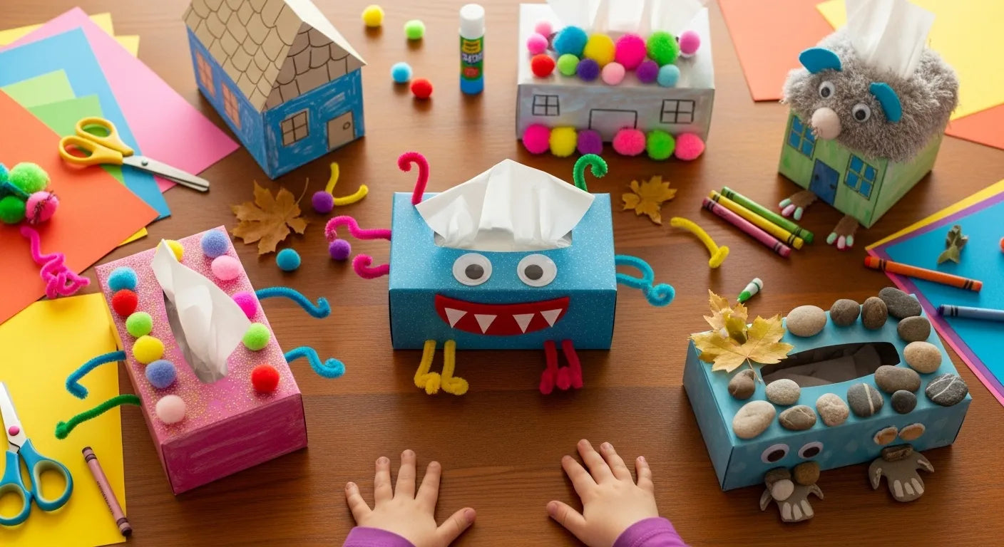Creative Tissue Box Crafts for Kids: Fun & Learning at Home | I'm Creative Tissue Box Crafts for Kids: Fun & Learning at Home | I'm