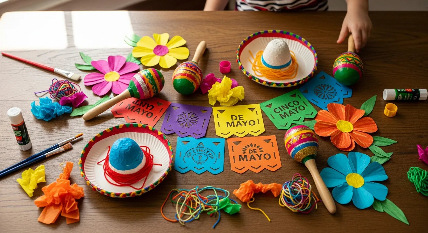 Easy Cinco de Mayo Crafts for Kids: A Fiesta of Fun and Learning! | I'm the  Chef Too