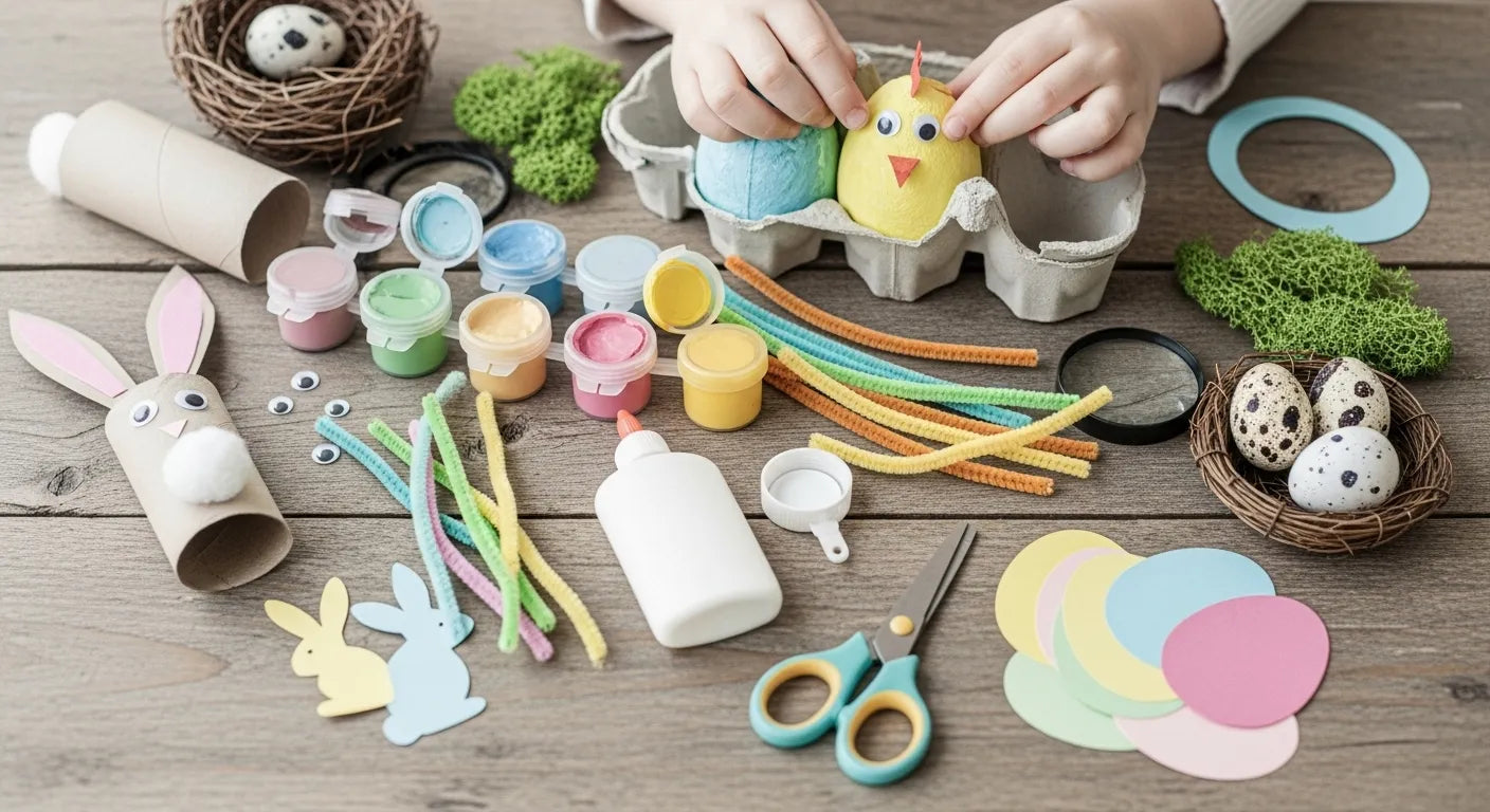Easy Easter Kids Crafts for Fun Learning I #39 m the Chef Too