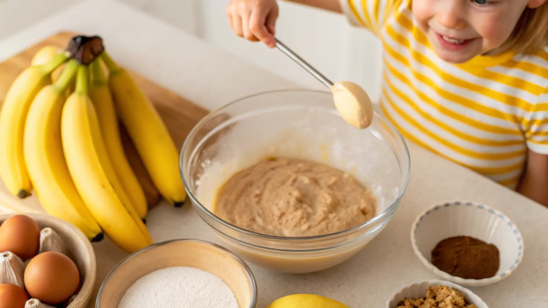 Easy Kids Banana Bread Recipe Fun | I'm the Chef Too