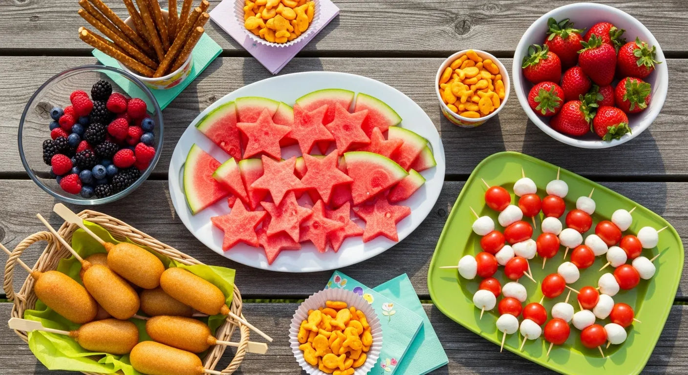 Easy Summer Party Snacks Kids Will Love | I'm the Chef Too Easy Summer Party Snacks Kids Will Love | I'm the Chef Too