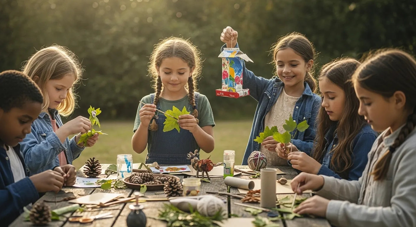 Eco Friendly Crafts for Kids: Sustainable Fun & DIY Ideas