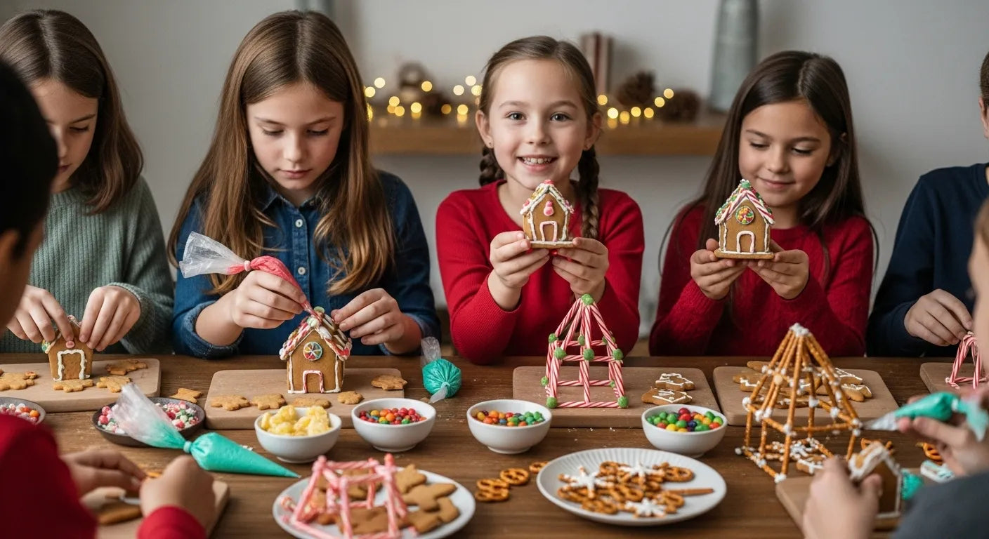 Festive December Crafts for Kids: Edible STEM Fun! | I'm the Chef Too