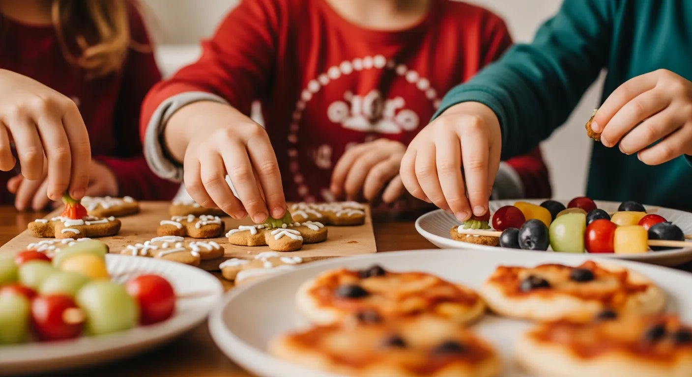 Festive & Fun Christmas Snacks for Kids' Party | I'm the Chef Too