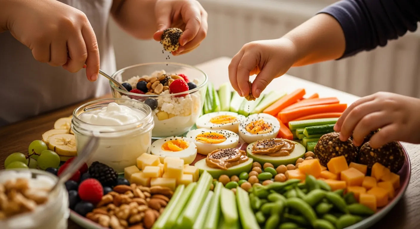 Fueling Fun: Healthy High Protein Snacks for Kids | I'm the Chef Too