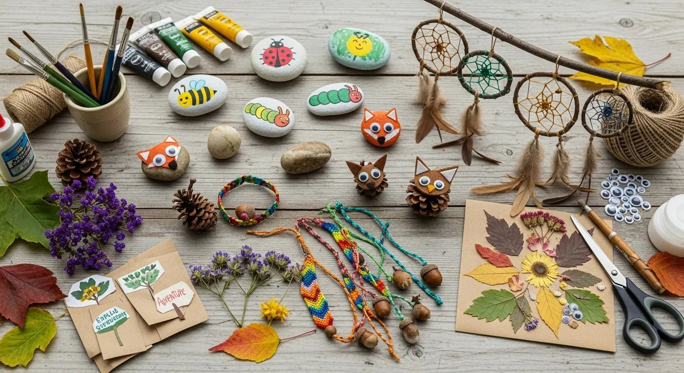Fun Camping Crafts for Kids: Nature