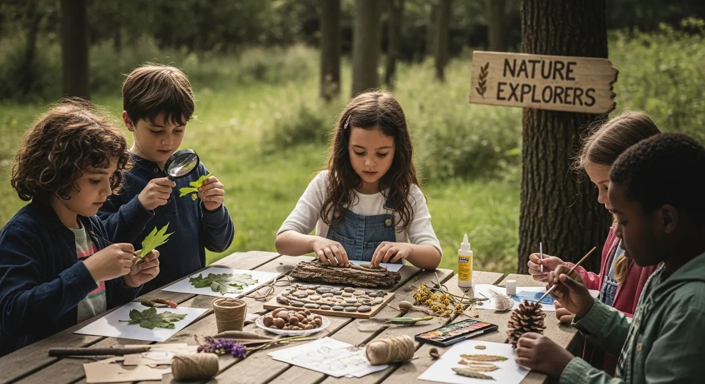 Fun Kids Camping Crafts: Nature Art & STEM Adventures | I'm the Chef Too