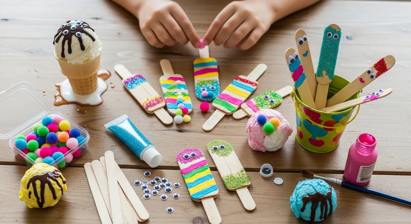 Ice Cream Crafts for Kids: Sweet & Creative Fun | I'm the Chef Too