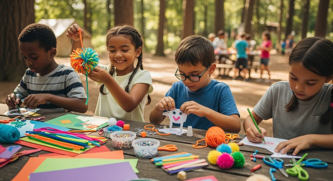 Ignite Creativity: Fun Camp Crafts for Kids | I'm the Chef Too