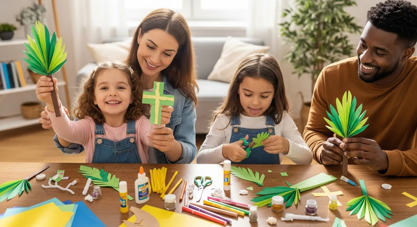 Easy and Engaging Palm Sunday Crafts for Kids