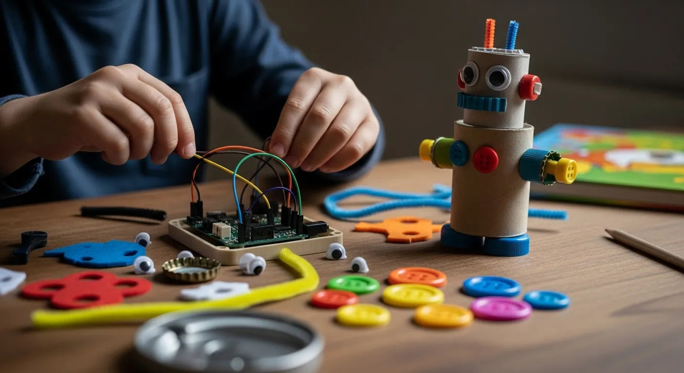 10 Creative Screen-Free Technology Crafts for Kids