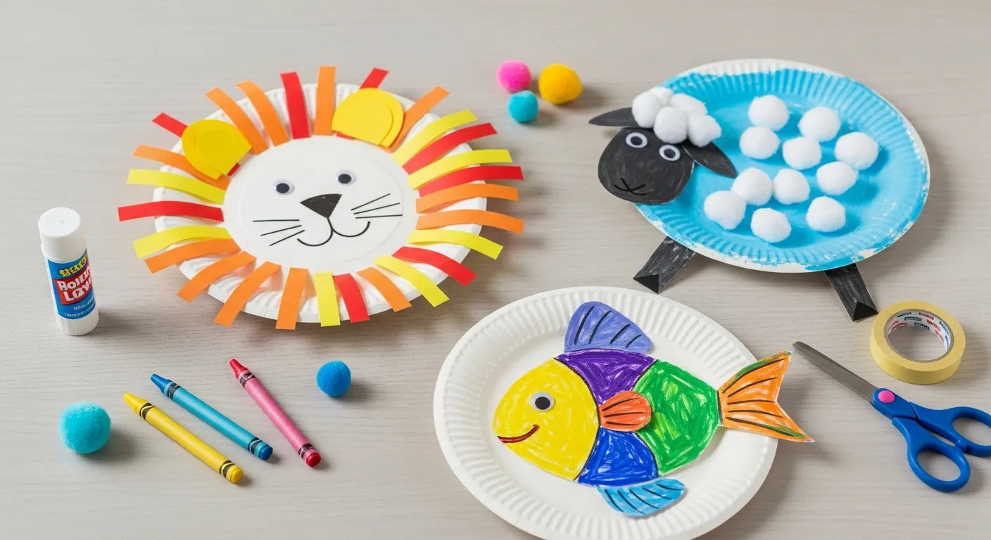 Simple Paper Plate Crafts for Kids | I'm the Chef Too Simple Paper Plate Crafts for Kids | I'm the Chef Too