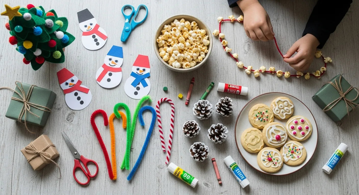 Spark Joy & Learning: Fun Xmas Crafts for Kids | I'm the Chef Too