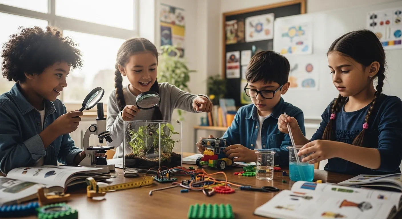 Sparking Curiosity: Engaging STEM Projects for Elementary Kids | I'm ...
