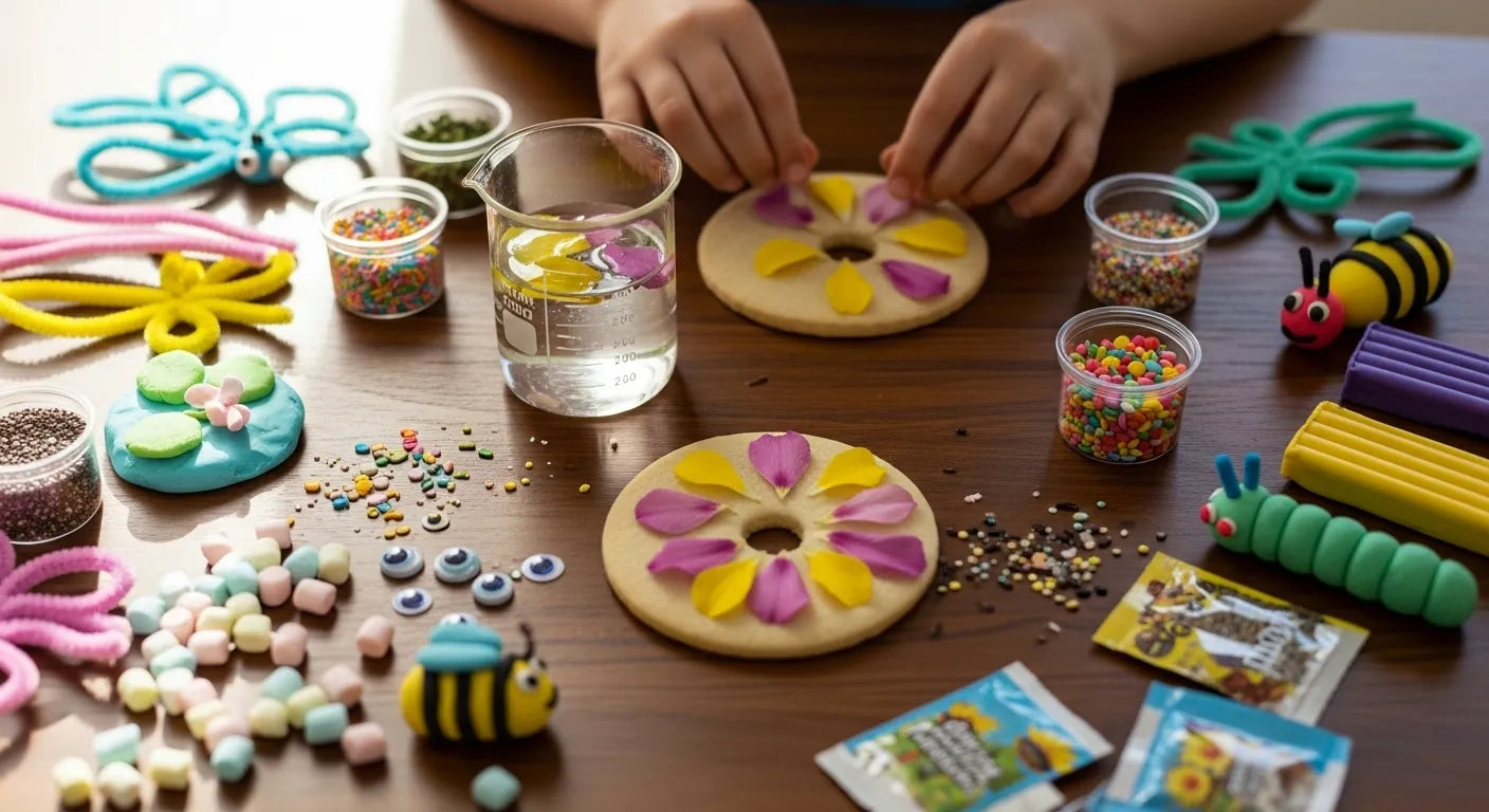 Spring Crafts for Kids: Creative & Delicious STEM Adventures | I'm the ...