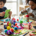Tiny Timers, Big Creations: Fun Five-Minute Crafts for Kids