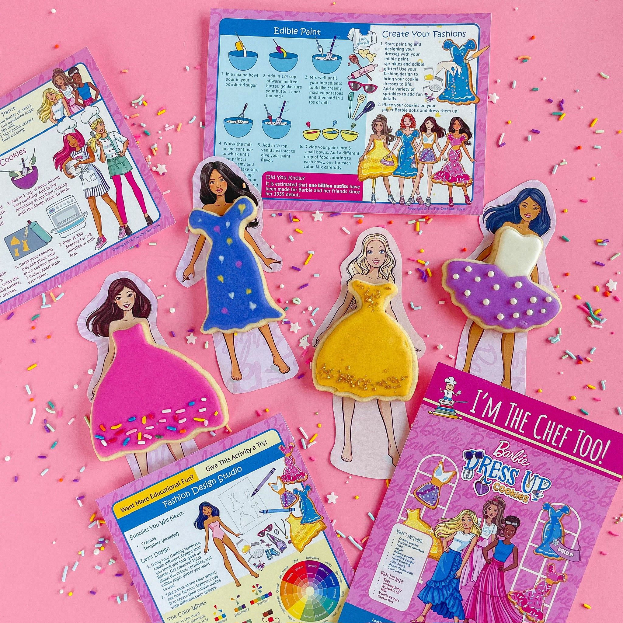 Barbieโข Dress Up Cookies (Without Food) Barbieโข Dress Up Cookies (Without Food)