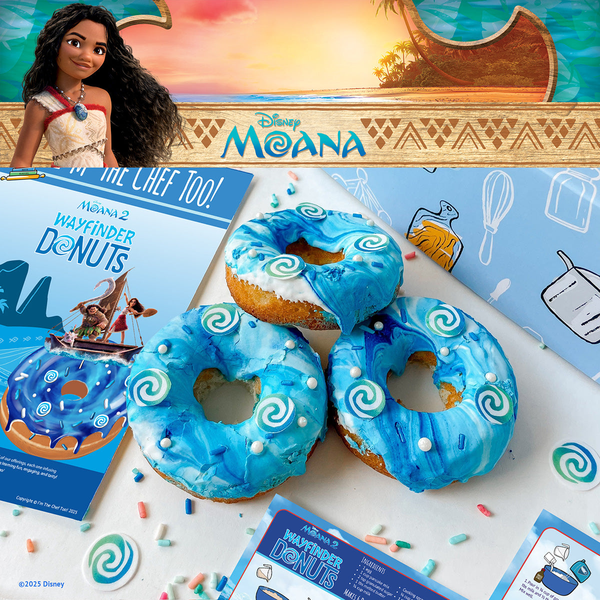 Disney’s Moana 2 Wayfinder Donuts Disney’s Moana 2 Wayfinder Donuts