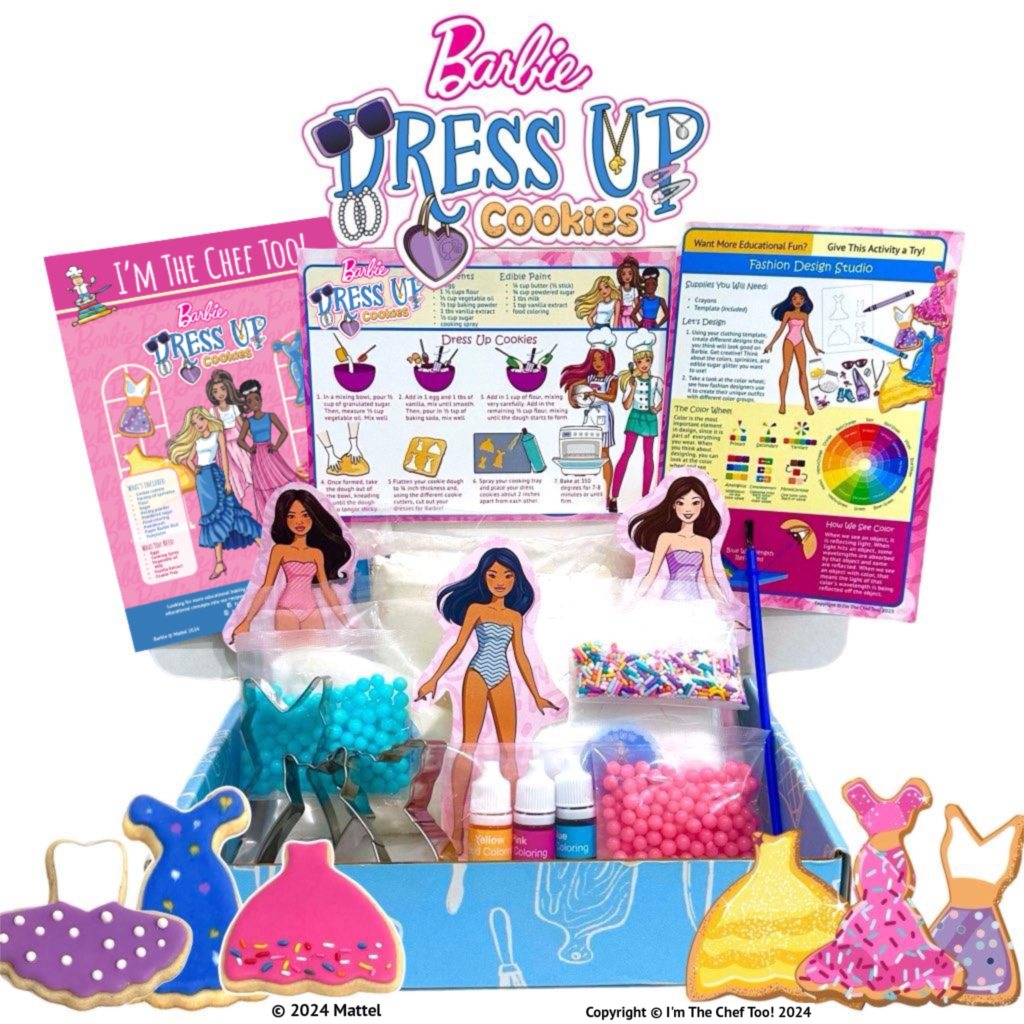 Barbie Dress Up Cookies (With Food) Barbie Dress Up Cookies (With Food)