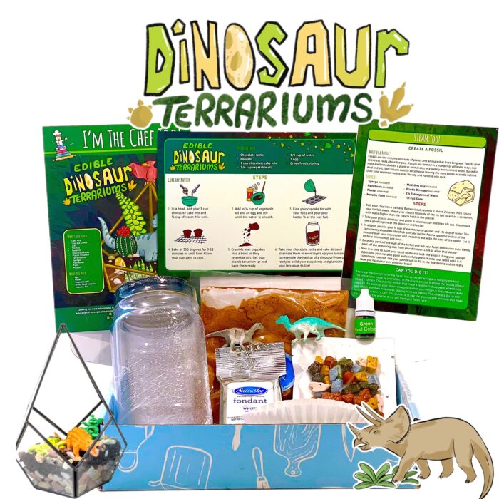 Edible Dinosaur Terrarium Kit
