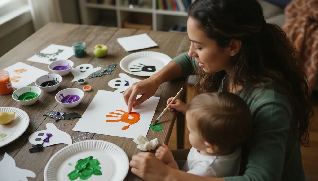 15 Easy Toddler Halloween Handprint Crafts for Families | I'm the Chef Too