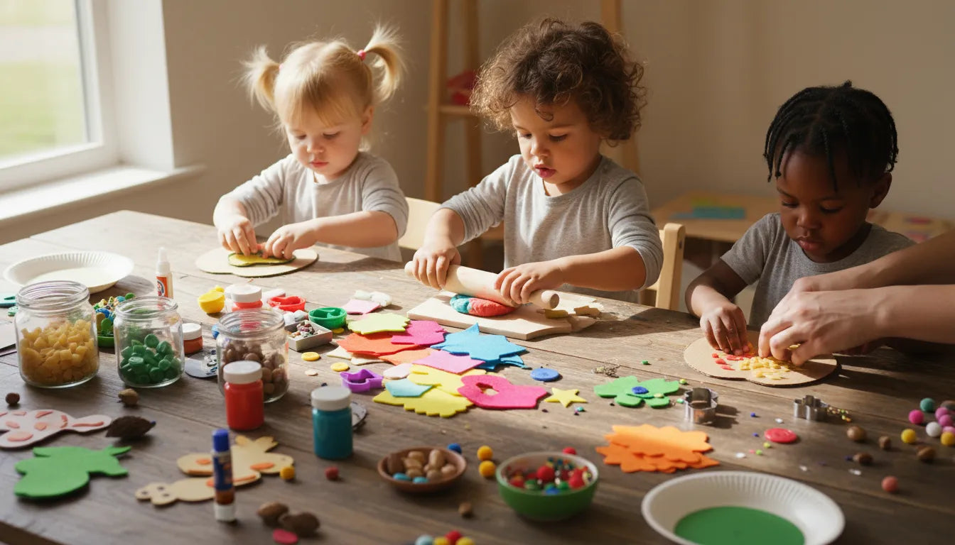 20 Fun Back to School Toddler Crafts to Spark Creativity | I'm the Chef Too