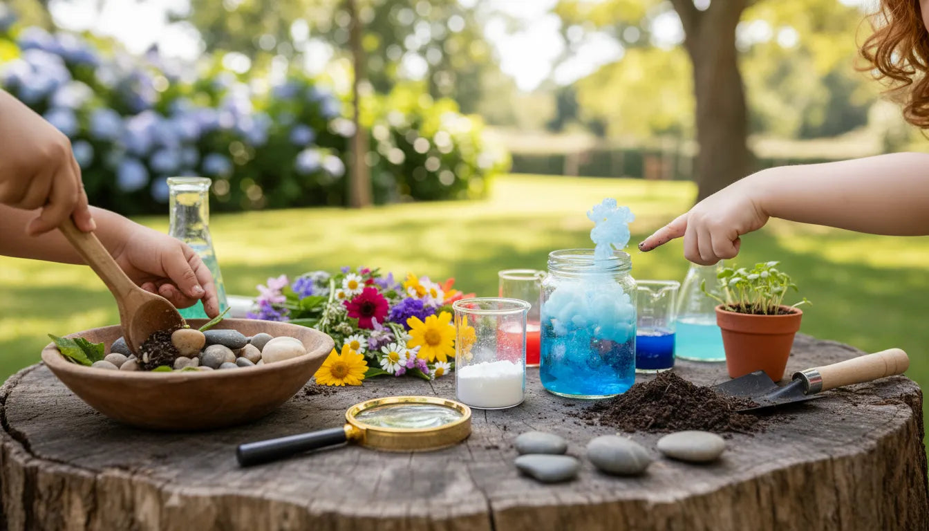 50 Fun Toddler Outdoor Play Activities for STEM Discovery | I'm the ...