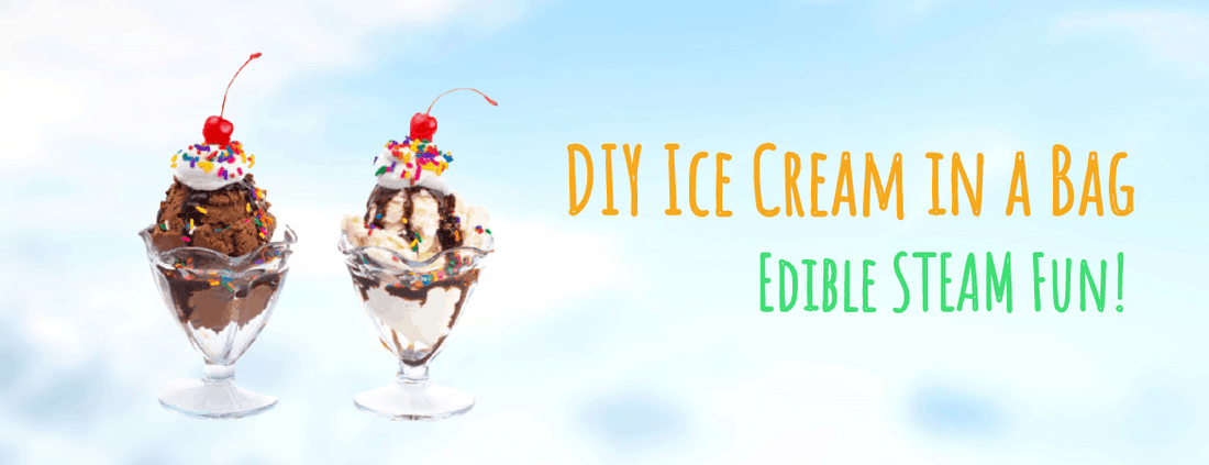 DIY Ice Cream in a Bag- Edible STEAM Fun!