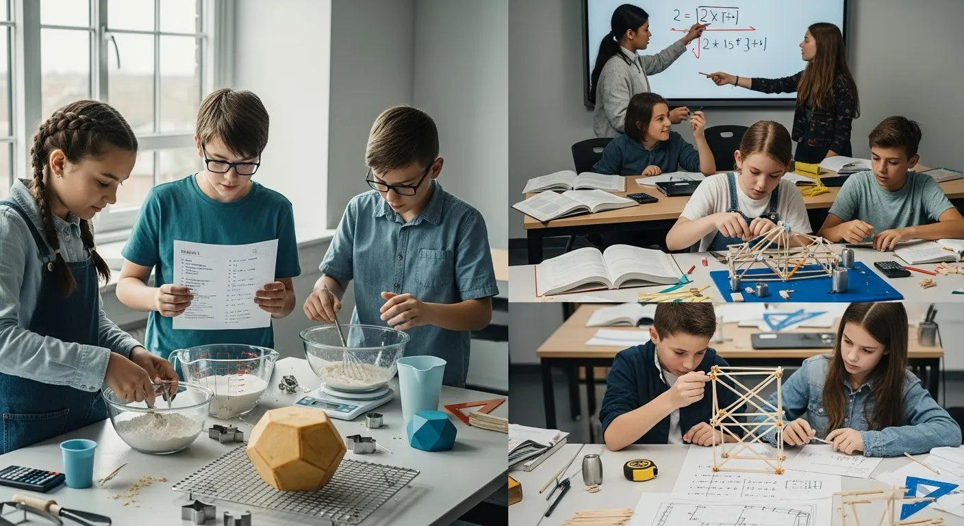 Bake, Build, & Calculate: Fun Math STEM Projects for Middle School | I ...
