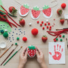 Berry Sweet Fun: Easy Strawberry Crafts for Kids