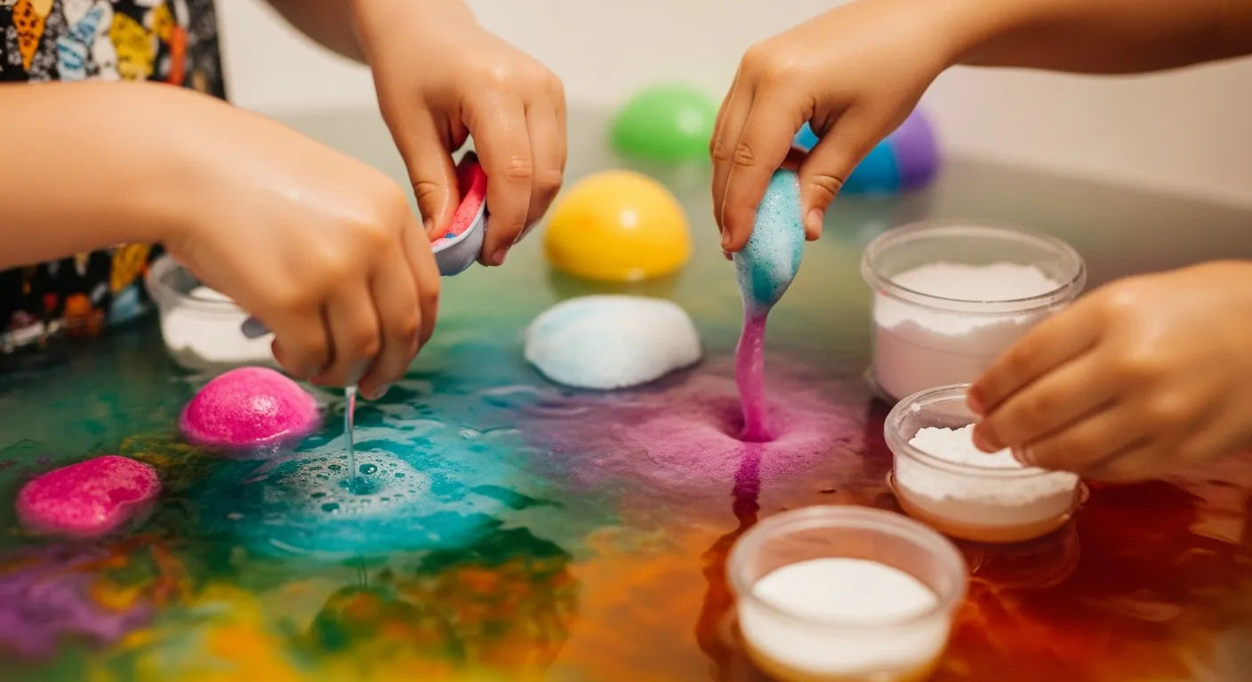 Beyond Bubbles: Engaging Bathtub Experiments for Kids | I'm the Chef Too