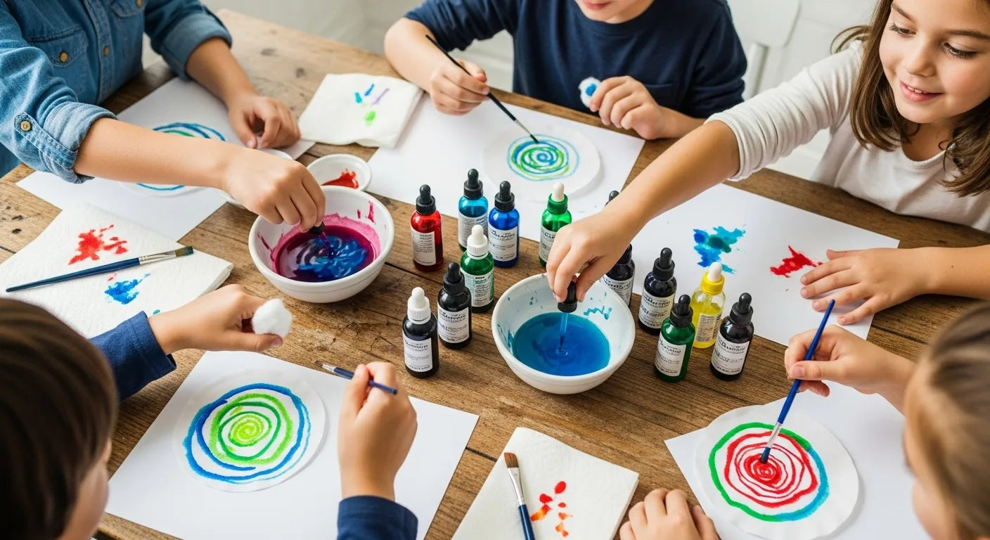 Creative Food Coloring Crafts: STEM & Art Fun for Kids