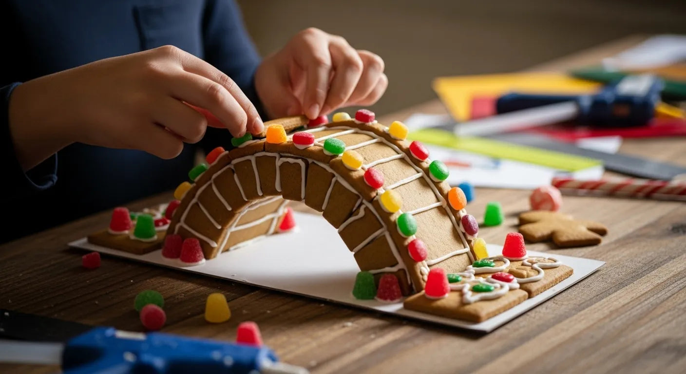 Build a Gingerbread Bridge: A Sweet STEM Challenge | I'm the Chef Too