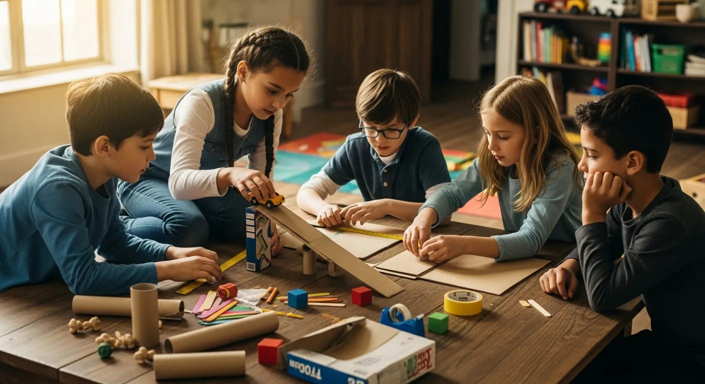Build a Ramp STEM Challenge: Engineering Play for Kids! | I'm the Chef Too