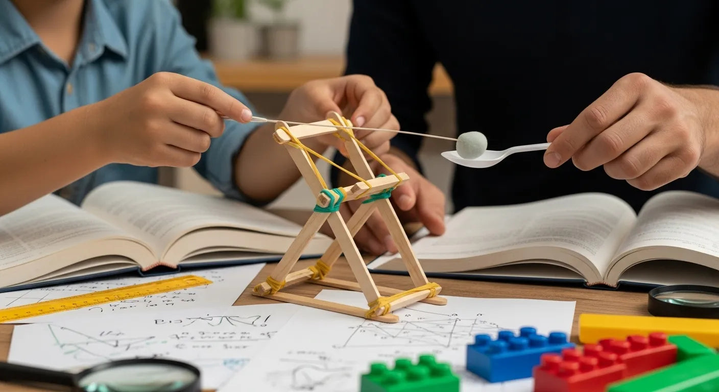 Stem Catapult Ruler How to Build a Simple STEM Catapult: Step-by-Step Guide