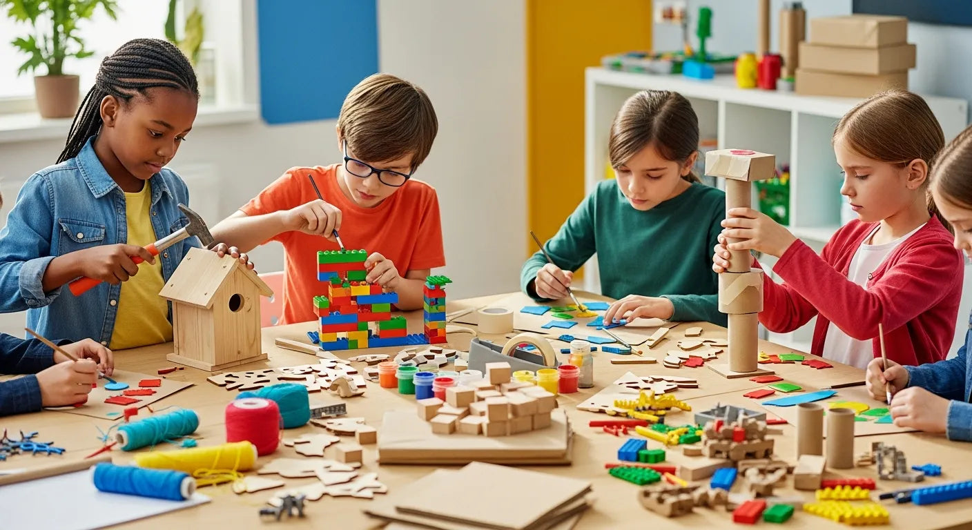 Build & Learn: Engaging Building Crafts for Kids | I'm the Chef Too