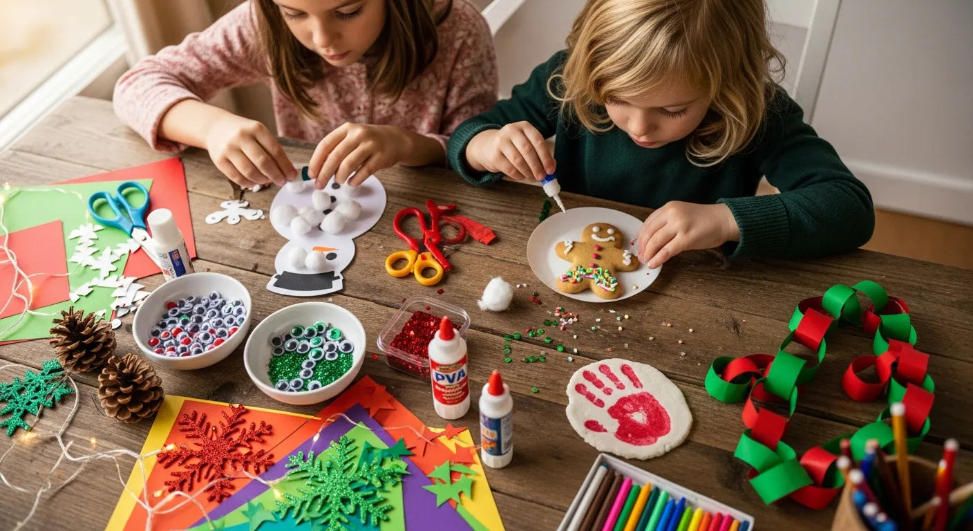 Christmas Kid Crafts: Festive Fun & Learning | I'm the Chef Too
