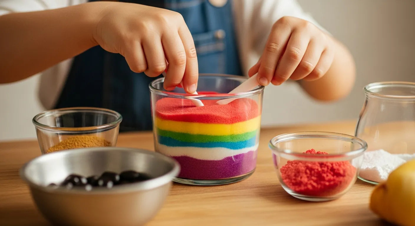 Fun Density Examples Colorful Density Experiment for Kids: Layers of Fun | I'm the Chef Too