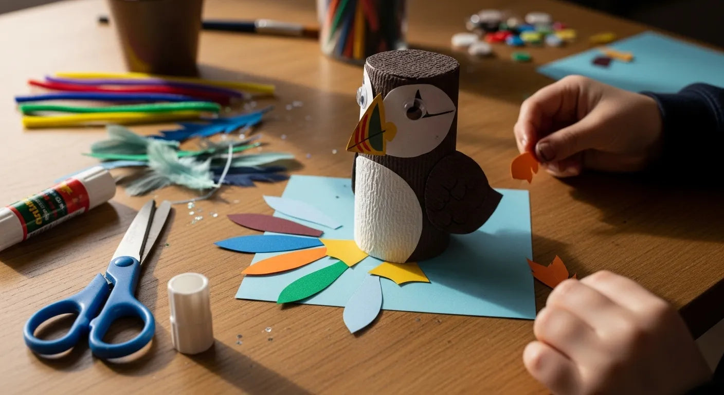 Colorful Puffin Craft for Kids: A Fun & Educational Adventure | I'm the ...