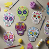 Colorful Sugar Skull Crafts for Kids: Día de los Muertos Fun