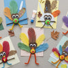 Colorful Turkey Feather Crafts for Kids